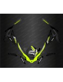 Kit de decoración Spider Edition (Amarillo Lima) - Idgrafix - CF Moto ZForce Sport