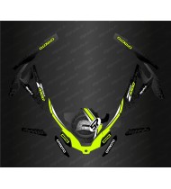 Kit decorazione Spider Edition (Giallo Lime) - Idgrafix - CF Moto ZForce Sport