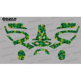 Sticker Leaf edition (Vert/Orange)- Casque PFANNER Protos