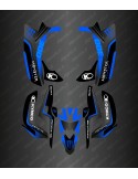 Kit gràfic Race Monster (blau) - Kymco 300 Maxxer (després del 2020)