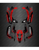 Kit gràfic Race Monster (vermell) - Kymco 300 Maxxer (després del 2020)