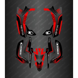Kit Deco Monstre (Negre/blau) - Kymco Maxxer 300 -idgrafix