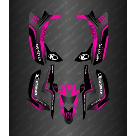 Kit Deco Monstre (Negre/blau) - Kymco Maxxer 300 -idgrafix