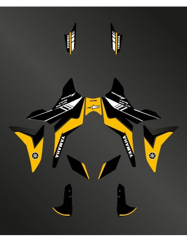 Kit décoration 60th Edition (Jaune) - Yamaha MT-09 Tracer