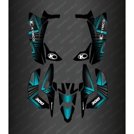 Kit Deco Prisma Edició (Blau) - Kymco Maxxer 300 (després de 2020) -idgrafix