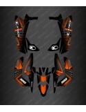 Kit Deco Prisma Edició (Taronja) - la Kymco Maxxer 300 (després de 2020)