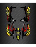 Kit Deco Rockstar Edició (Groc) - Kymco Maxxer 300 (després de 2020)