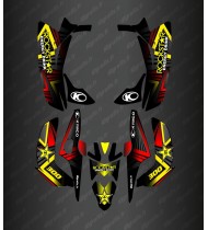 Kit Deco Rockstar Edición (Amarillo) - Kymco Maxxer 300 (a partir de 2020)