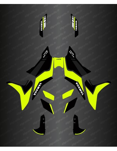 Kit décoration Jaune Fluo/Gris GP Edition - Yamaha MT-09 Tracer