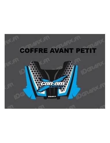 Kit décoration X Limited BLEU Can Am - petit coffre AV origine BRP