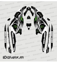 Kit décoration Monster Full Edition (Green) - for Seadoo GTI GTR