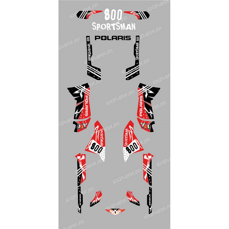 Kit dekor Street Rot - IDgrafix - Polaris Sportsman 800 -idgrafix