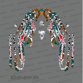 Kit décoration Monster Full Edition (Green) - for Seadoo GTI GTR-idgrafix