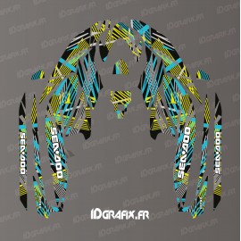 Kit dekor Monster Full Edition (Grün) - für Seadoo GTI-GTR -idgrafix