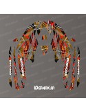 Kit décoration Lineup Full Edition (Rouge/Orange) - pour Seadoo GTI (après 2020)