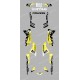 Kit décoration Street Jaune - IDgrafix - Polaris 800 Sportsman-idgrafix