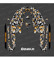 Kit décoration Camo Digital Full Edition (Orange) - pour Seadoo GTI (après 2020)