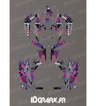 Kit Deco Rockstar Edició (Groc) - Kymco Maxxer 300 (després de 2020) -idgrafix