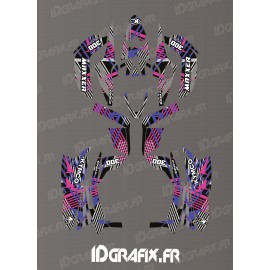 Kit-Deco-Rockstar-Edition (Gelb) - Kymco 300 Maxxer (nach 2020) -idgrafix