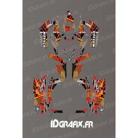 Kit Deco Rockstar Edició (Groc) - Kymco Maxxer 300 (després de 2020) -idgrafix