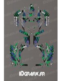 Kit Déco Lineup Edition (Vert/Bleu) - Kymco 300 Maxxer (après 2020)