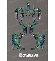 Kit Deco Rockstar Edició (Groc) - Kymco Maxxer 300 (després de 2020) -idgrafix