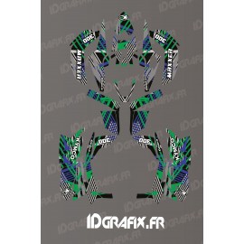 Kit Deco Rockstar Edició (Groc) - Kymco Maxxer 300 (després de 2020) -idgrafix