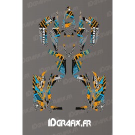 Kit Deco Rockstar Edició (Groc) - Kymco Maxxer 300 (després de 2020) -idgrafix