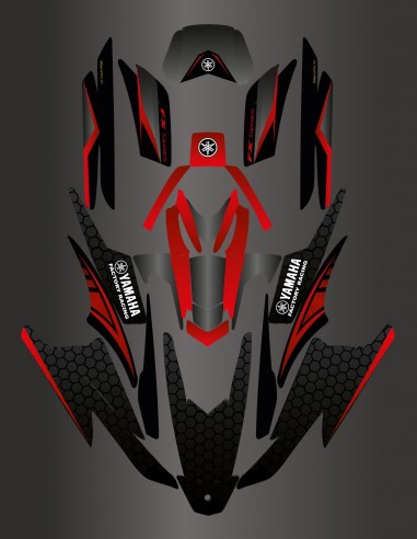 Kit deco Fàbrica Vermella YAMAHA FX HO-SHO (2009-2011) -idgrafix