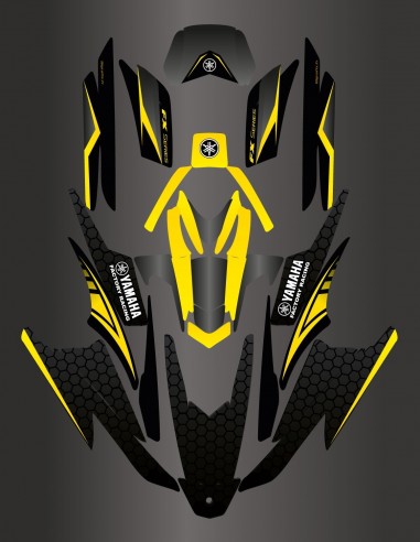 Kit deco Fabbrica Giallo - YAMAHA FX HO-SHO (2009-2011)