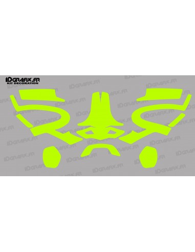 Fluo Green Sticker - PFANNER Protos Helm