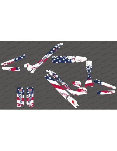 Kit deco EUA Bandera Edició Completa, Especialitzada Kenevo -idgrafix