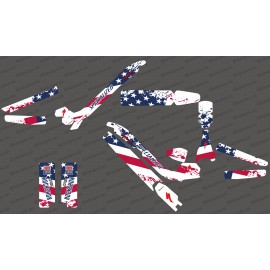 Kit déco USA Flag Edition Full - Specialized Kenevo