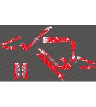 Kit deco Rotto Edizione Completa (rosso/Bianco) - Specializzata Kenevo