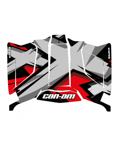 Sticker für Dach RZR 1000 Turbo