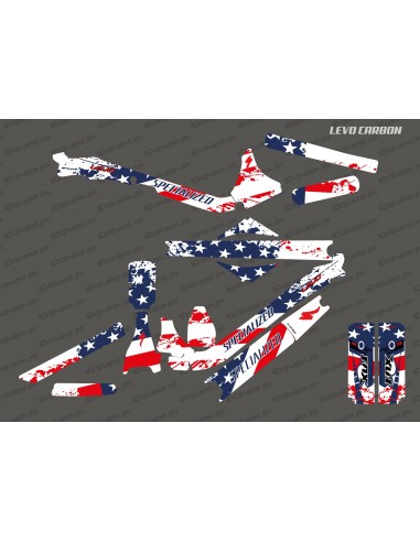 Kit deco USA FLAG Edition Full - Specialized Levo Carbon -idgrafix