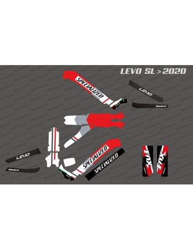 Kit deco Ducati Edition Full - Specialized Levo SL (dopo il 2020)