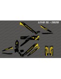 Kit deco GP Edition complet (groc) - Especialitzat Levo SL (després de 2020)