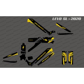 Kit deco GP Edition complet (groc) - Especialitzat Levo SL (després de 2020) -idgrafix