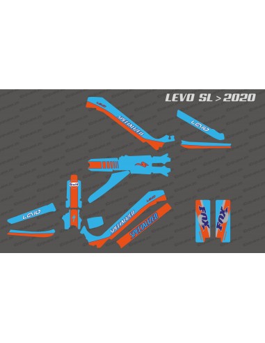 Kit deco Gulf Edition complet - Levo SL especialitzat (després de 2020) -idgrafix