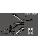 Kit deco TroyLee Edition Full (Black / White) - Specialized Levo SL (after 2020)