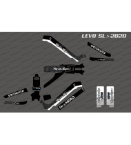 Kit deco TroyLee Edition Full (Nero / Bianco) - Specialized Levo SL (dopo il 2020)