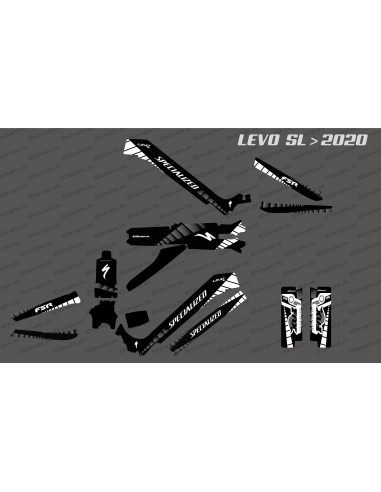 Kit déco GP Edition Full (Blanc) - Specialized Levo SL (après 2020)
