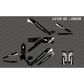 Kit deco GP Edition complet (blanc) - Levo SL especialitzat (després del 2020) -idgrafix