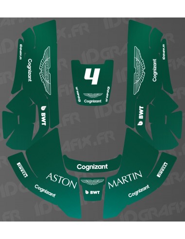 Adhesiu Aston Martin F1 Edition - Tallagespa robot Husqvarna AUTOMOWER -idgrafix