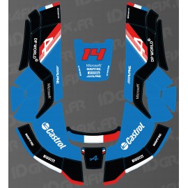 Sticker Alpine F1 Edition - Robot de tonte Husqvarna AUTOMOWER -automower gamme 300-400