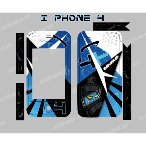 Kit Déco Space Iphone 4 / 4S -idgrafix