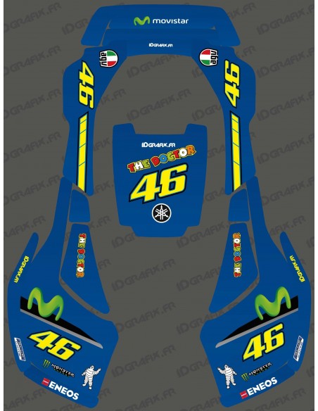 Sticker Rossi GP Edition - Robot de tonte Husqvarna AUTOMOWER -  Idgrafix Sticker Rossi GP Edition - Robot de tonte Husqvarna AUTOMOWER -  Idgrafix