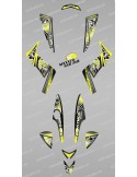 Kit decoration Tribal Yellow - IDgrafix - Kymco 250 KXR / Maxxer