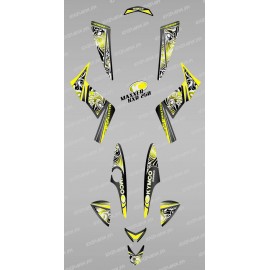Kit dekor Tribal Gelb - IDgrafix - Kymco 250 KXR / Maxxer
